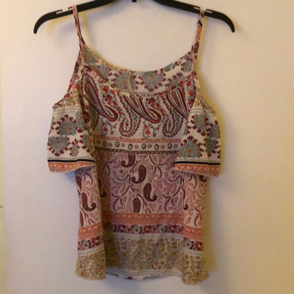 Cold shoulder blouse